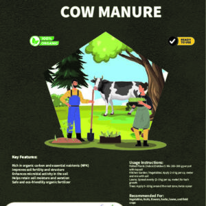Cow manure- 10Kgs Cow manure