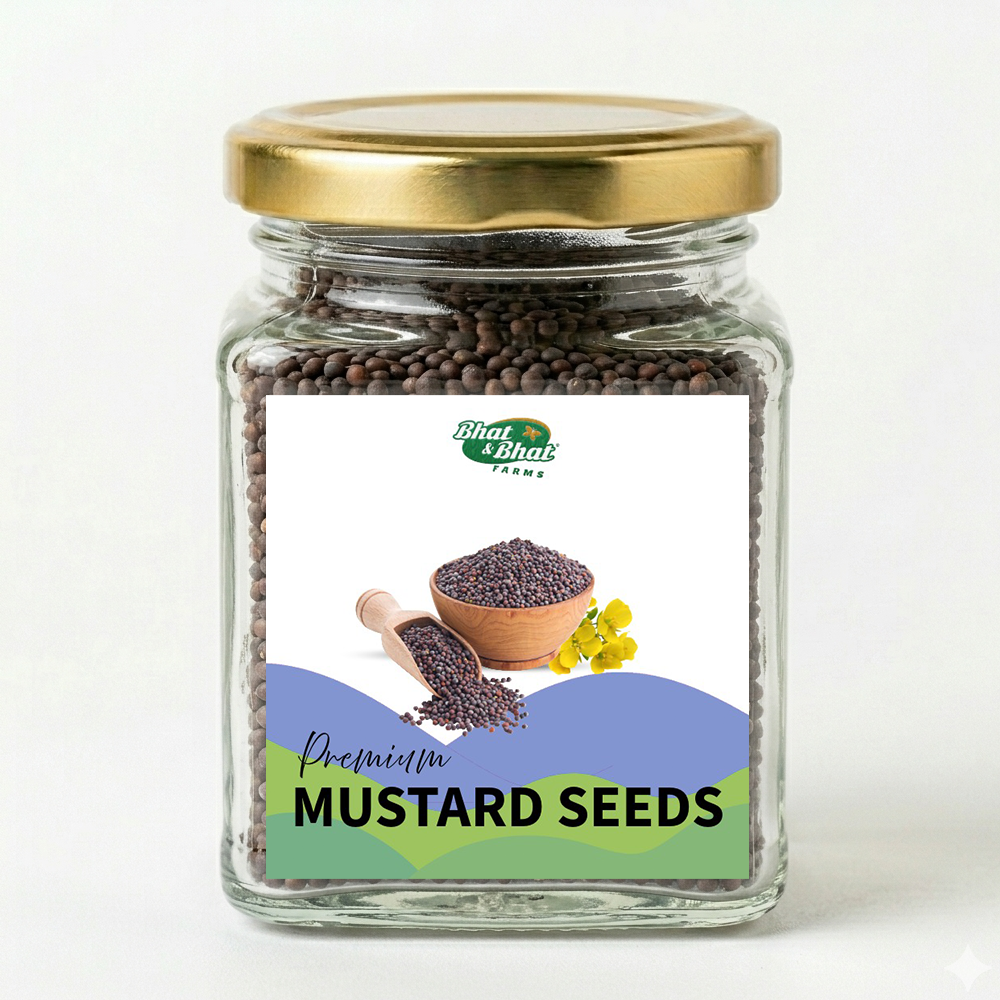 Premium Black Mustard Seeds (Rai)- 250g