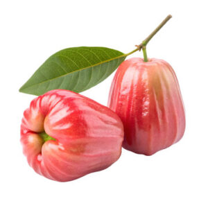 Pink water apples