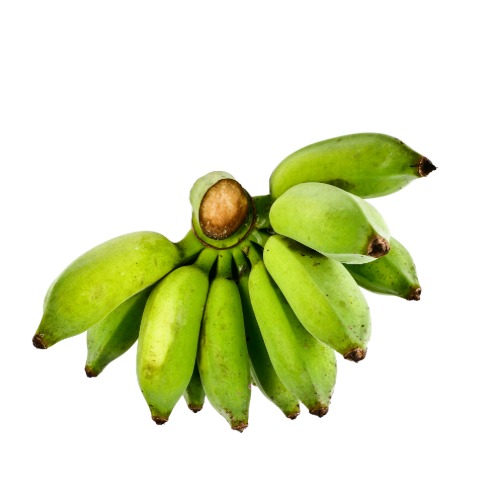 Farm-grown Raw bananas