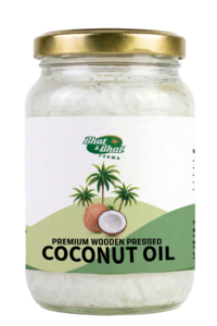 Natural wooden-pressed Coconut oil - 500ml