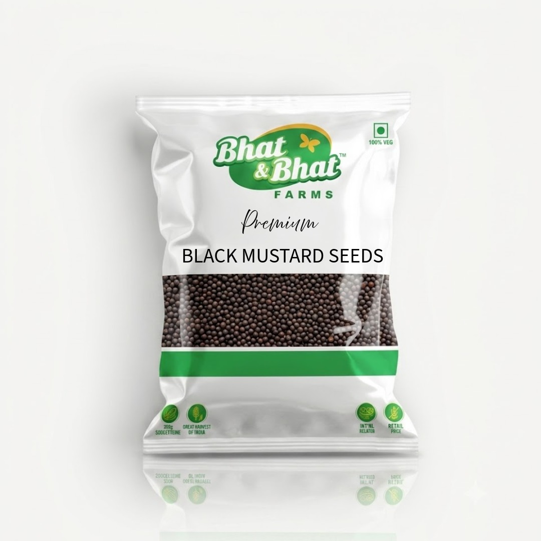 Premium Black Mustard Seeds (Rai)- 250g