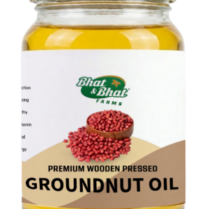 groundnut oil Natural Wooden-pressed Groundnut oil - 500ml