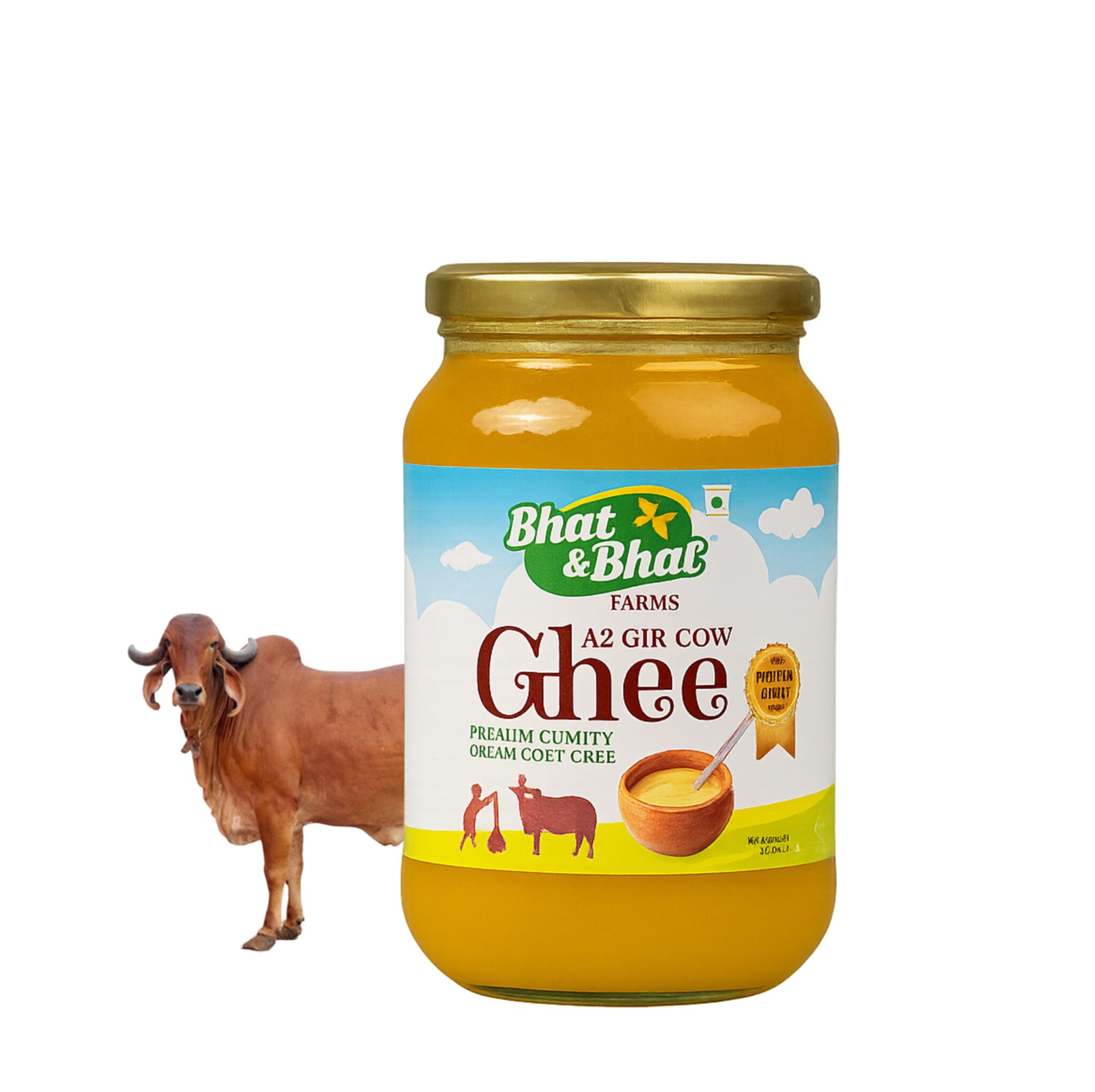 A2 Desi Gir Cow Ghee- 500ml