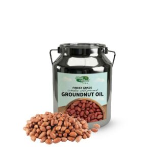 Natural Wooden-pressed Groundnut oil - can 2 liter