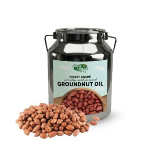 Natural Wooden-pressed Groundnut oil - CAN  3 liter