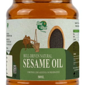 sesame oil-500 ml Bull driven Sesame Oil- 500ml