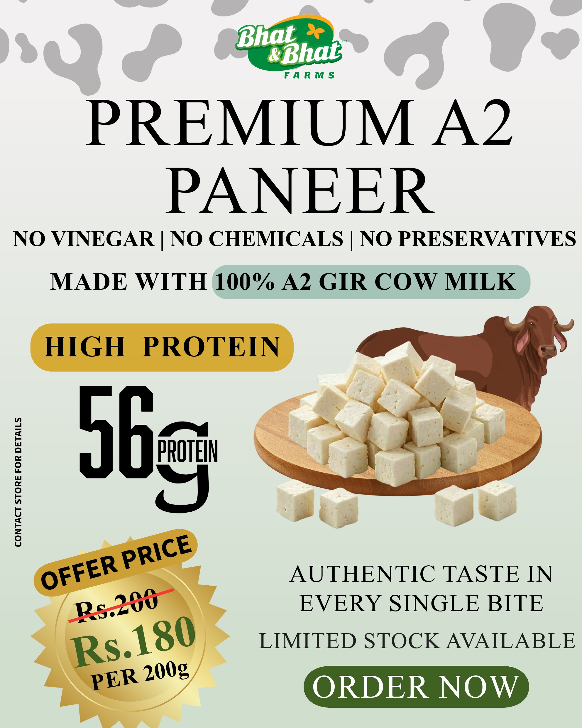 Permium A2 Paneer-200g
