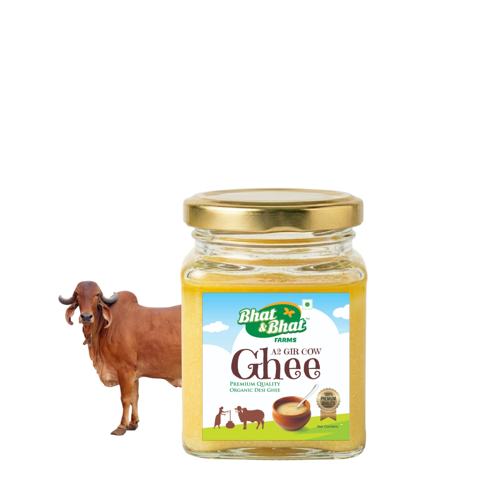 A2 Desi Gir Cow Ghee- 250ml