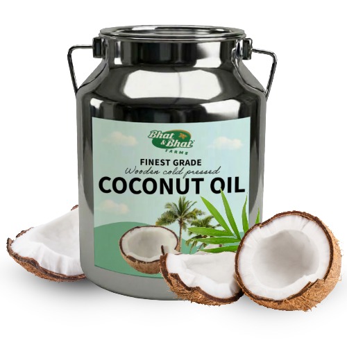 Wooden-pressed Coconut oil - CAN 5ltr