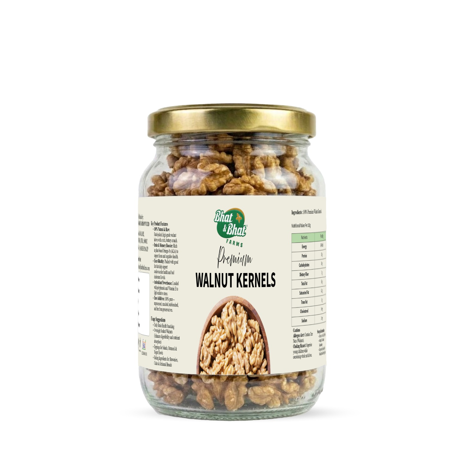 Premium Walnut Kernels 150g